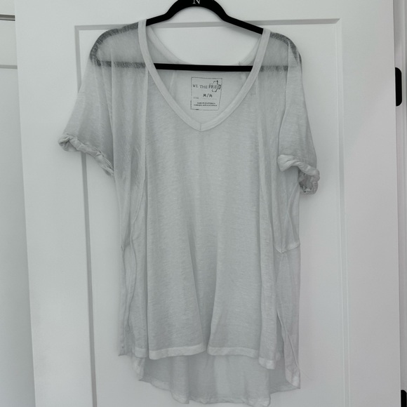 FREE PEOPLE WHITE TOP - Picture 3 of 3